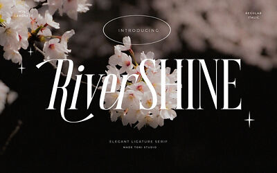 River Shine Font