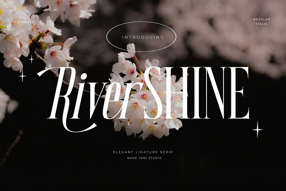 River Shine Font