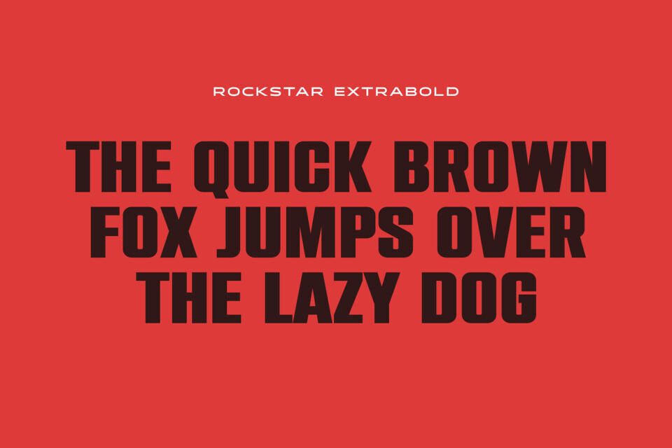 Rockstar Font