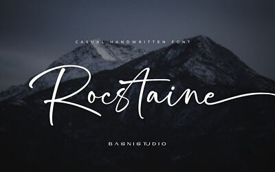 Rocstain Font