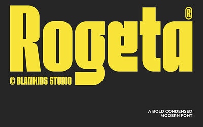 Rogeta Font