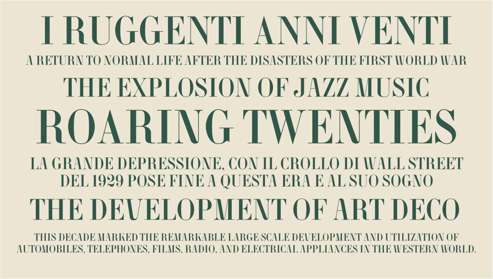 Romano Revival Font