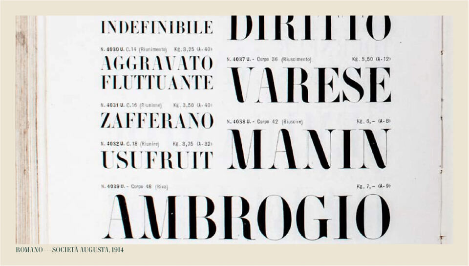 Romano Revival Font
