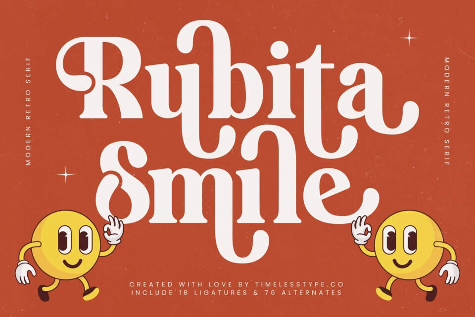 Rubita Smile Font