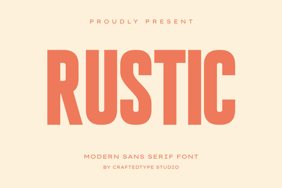 Rustic Font