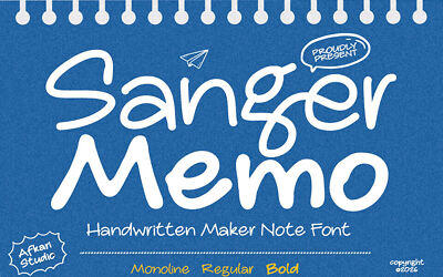 Sanger Memo Font
