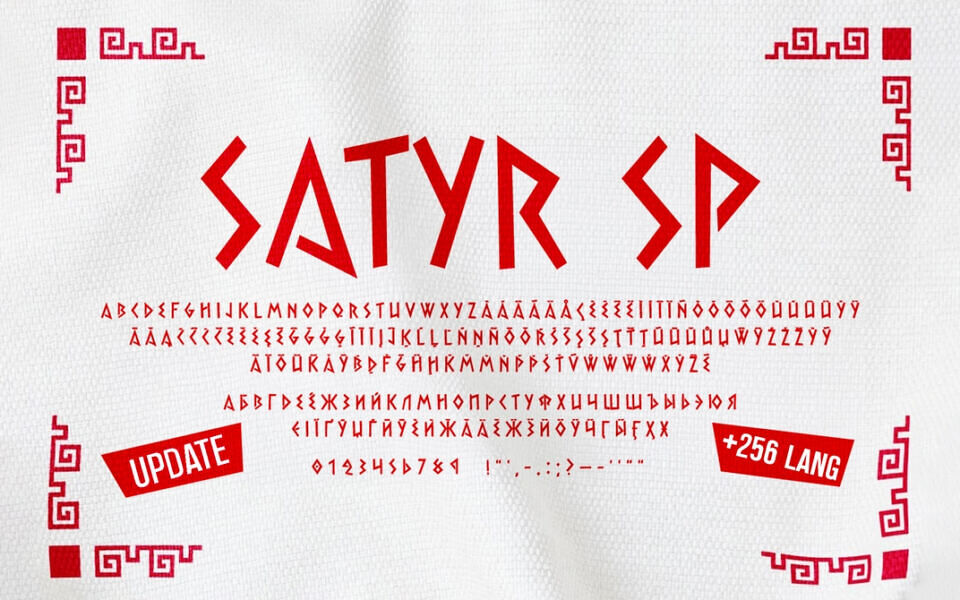 Satyr SP Font