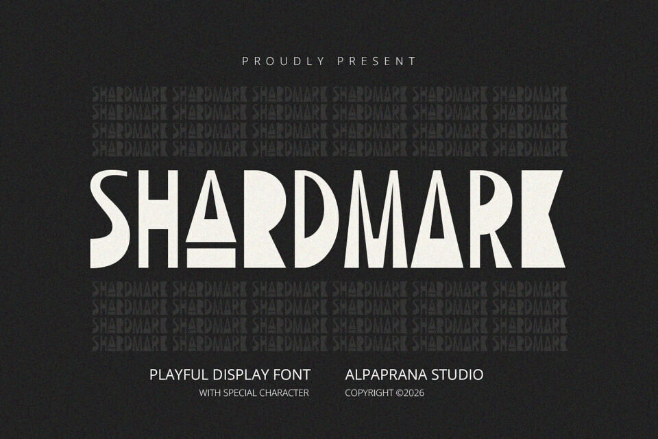 Shardmark Font