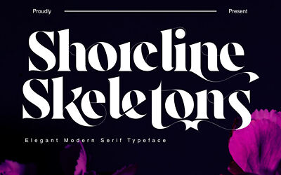 Shoreline Skeletons Font