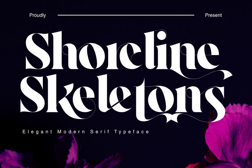 Shoreline Skeletons Font