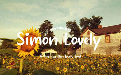 Simon Lovely Font