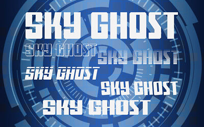 Sky Ghost Font Family