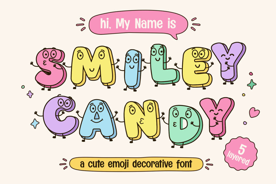 Smiley Candy Font