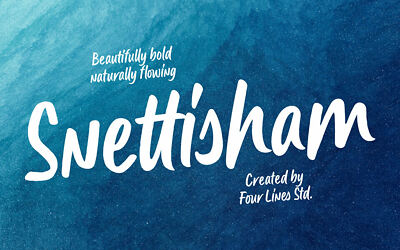 Snettisham Font