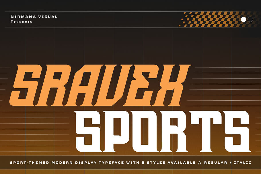Sravex Sports Font