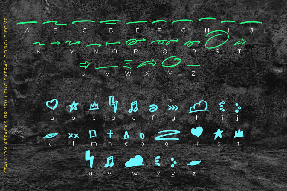 Stallion Attacks Font