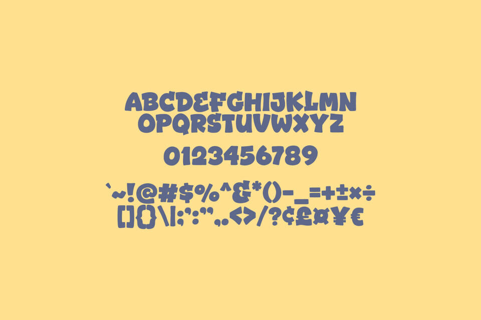 Street Year Font