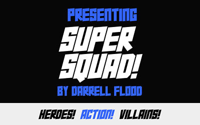 Super Squad Font