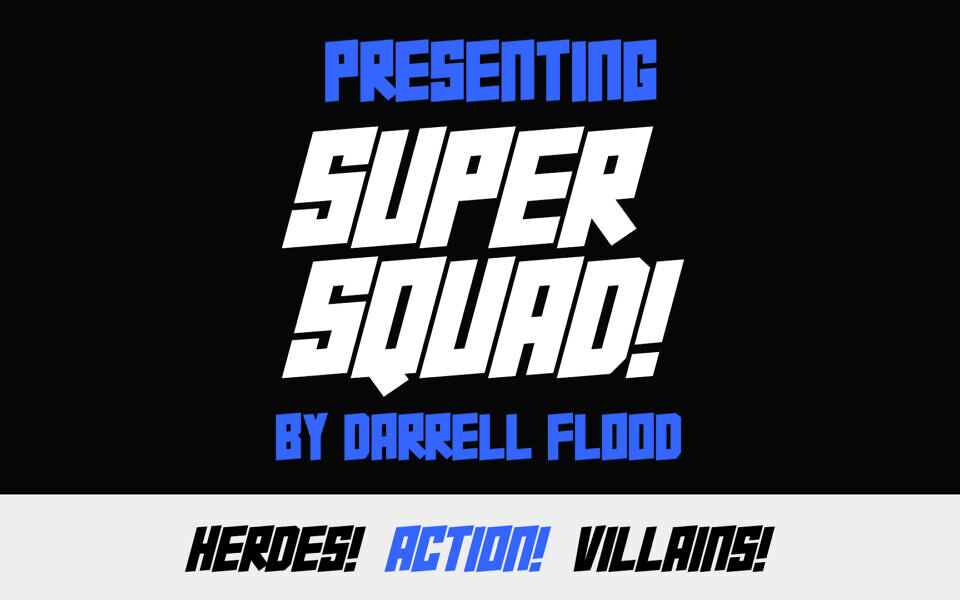 Super Squad Font