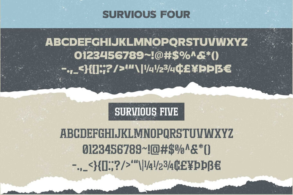 Survious Font