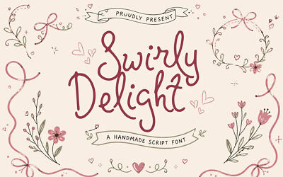 Swirly Delight Font