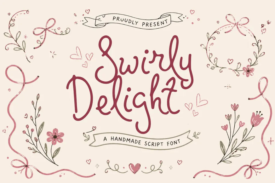 Swirly Delight Font