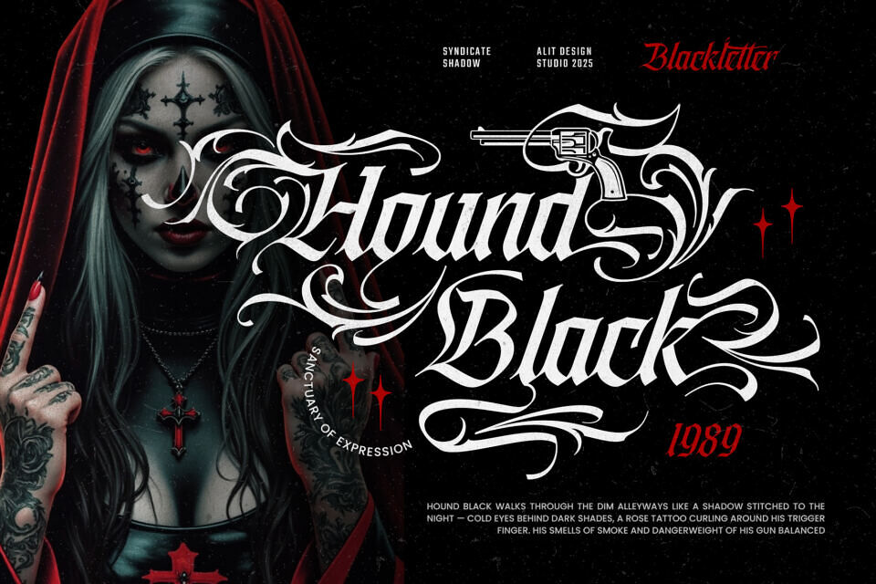 Syndicate Shadow Font