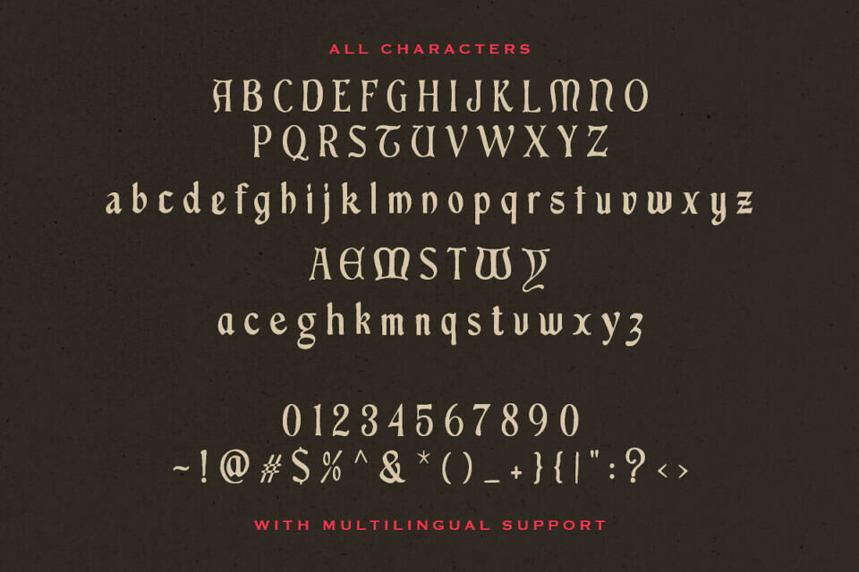 The Amagist Font