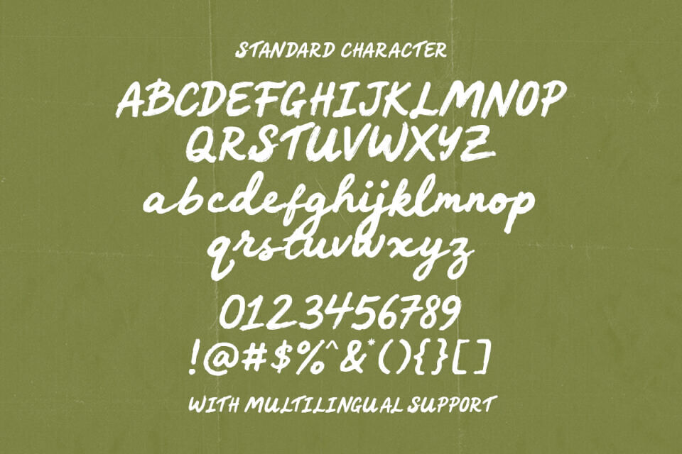 The Matcha Club Font