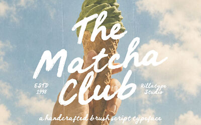 The Matcha Club Font