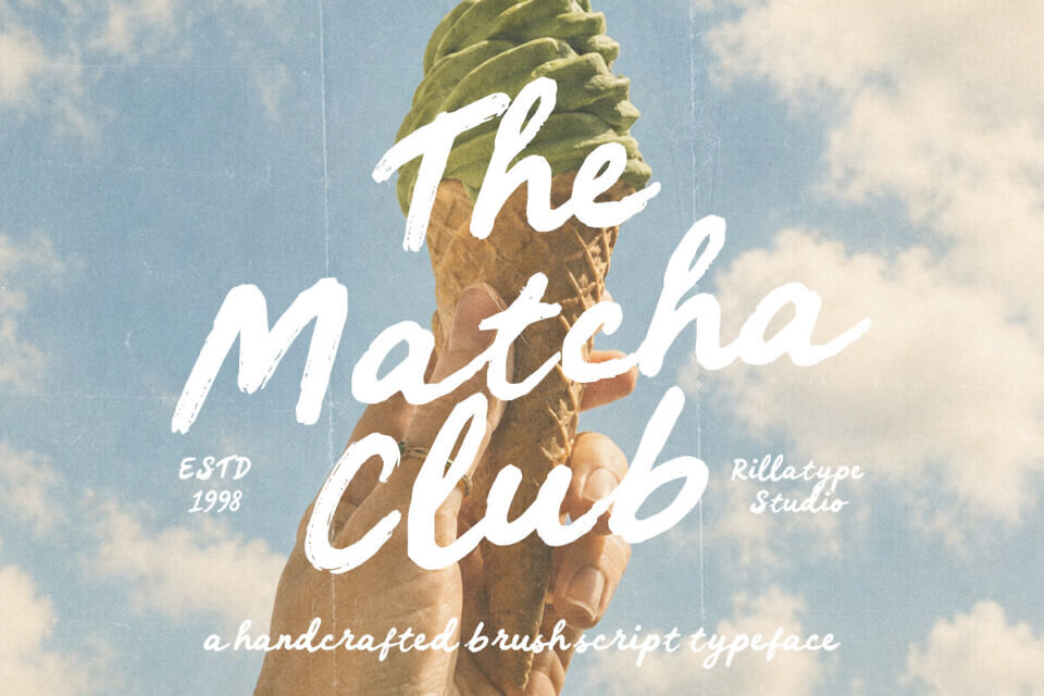 The Matcha Club Font