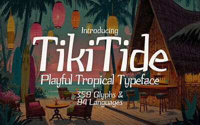 Tiki Tide Font
