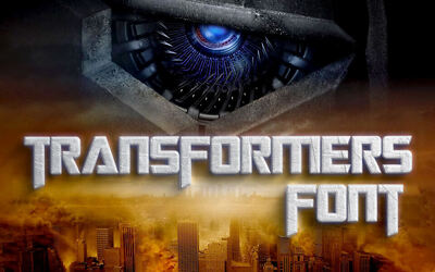 Transformers Movie Logo Font