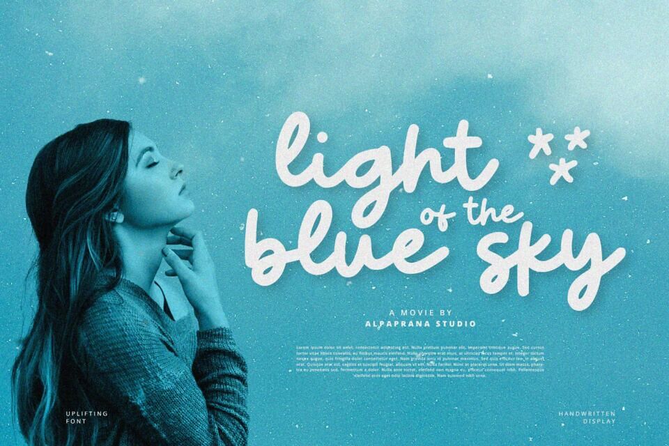 Uplifting Font