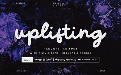 Uplifting Font