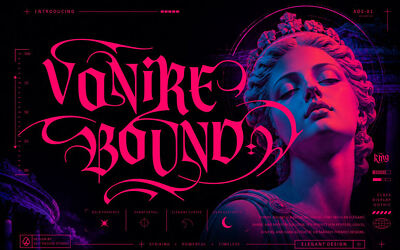 Vonire Bound Font