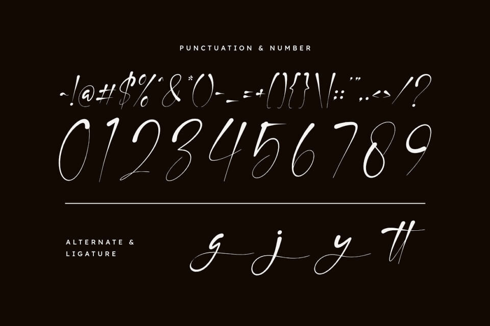 Warrick Signature Font