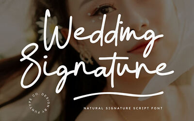 Wedding Signature Font