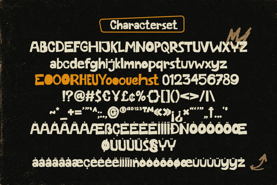 Wewok Detok Font