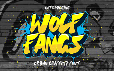 Wolf Fangs Font