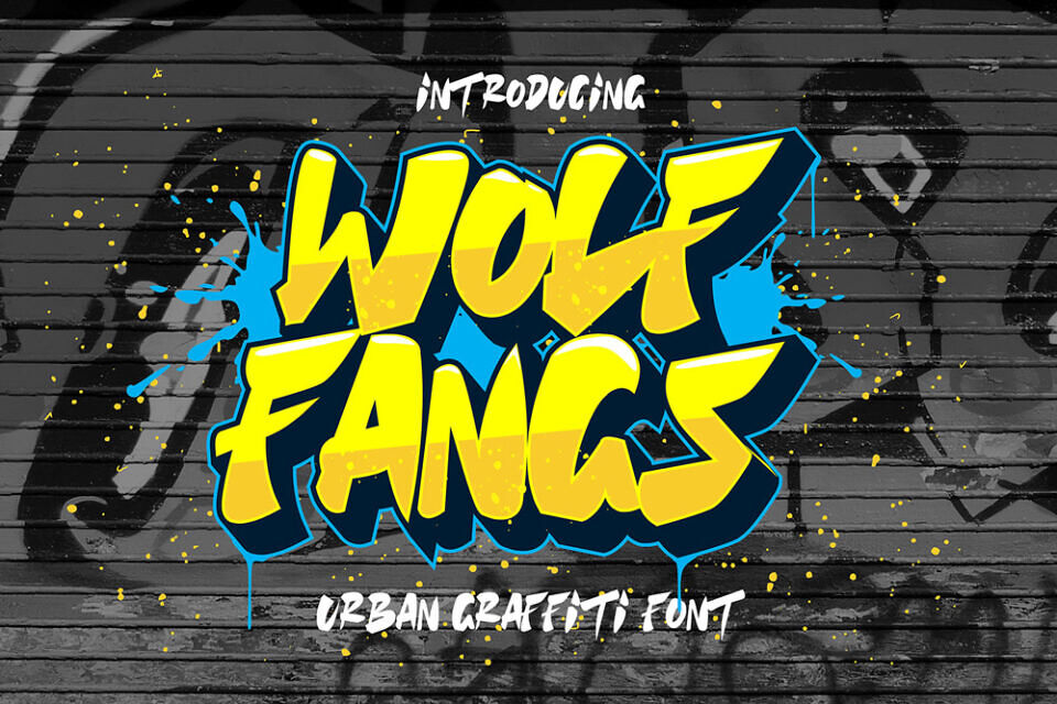 Wolf Fangs Font