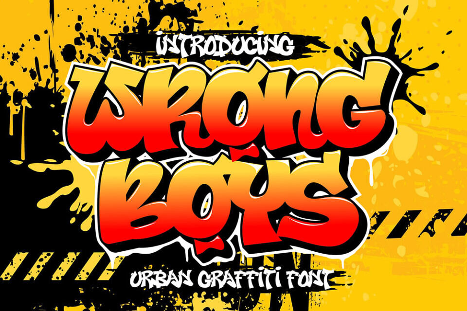 Wrong Boys Font