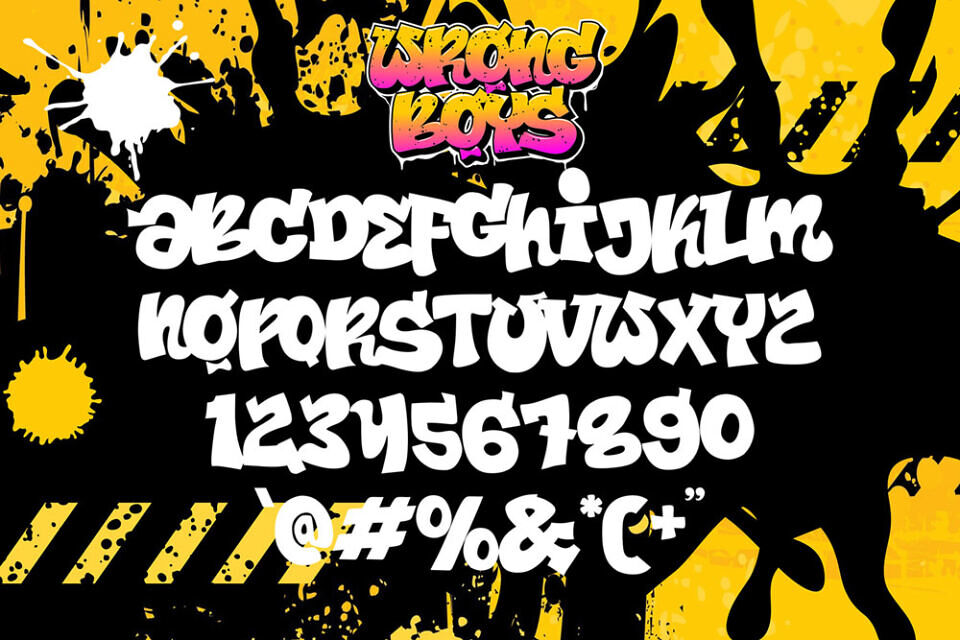 Wrong Boys Font