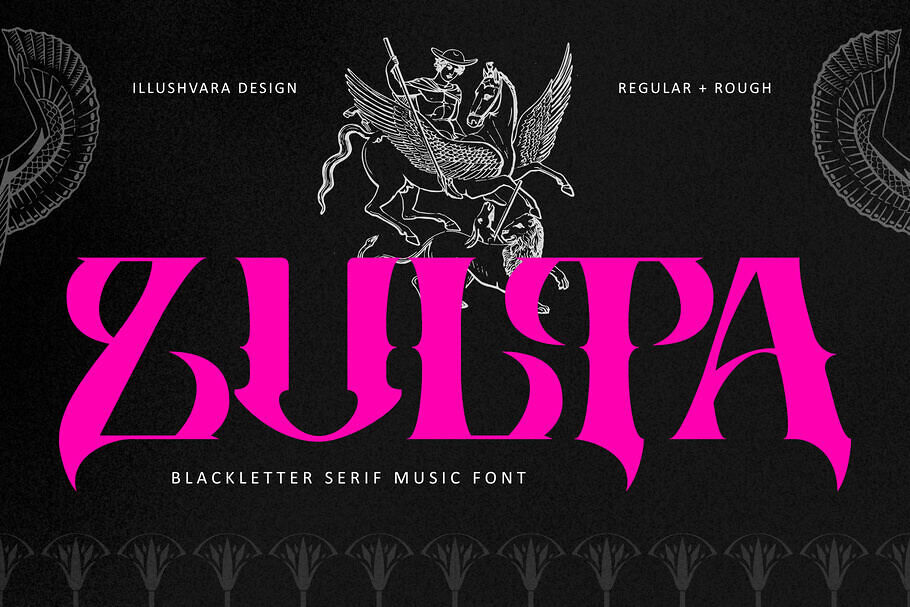 Zulta Music Font