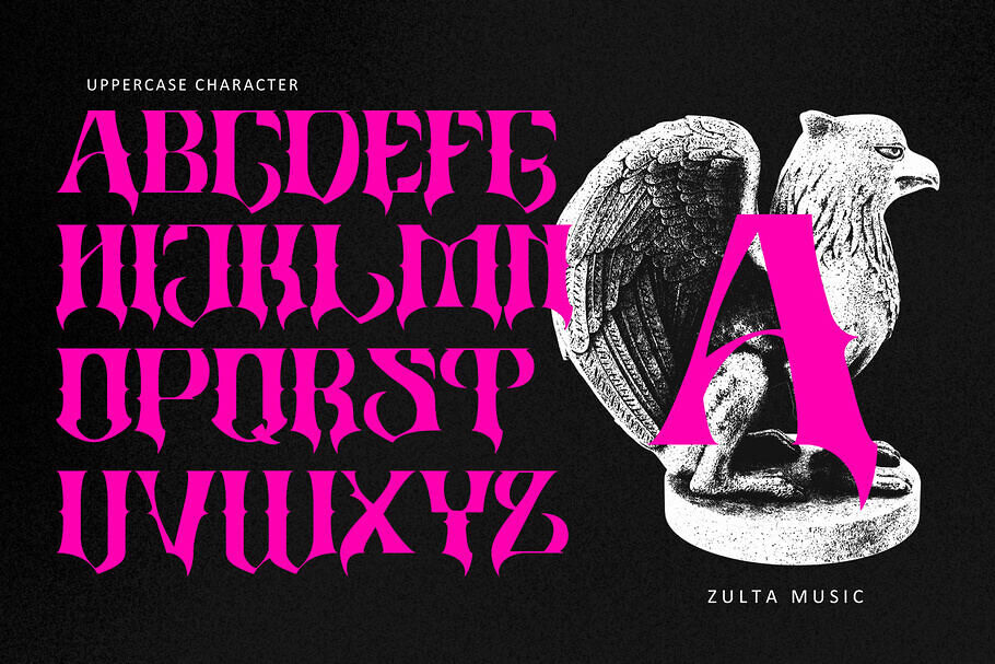 Zulta Music Font