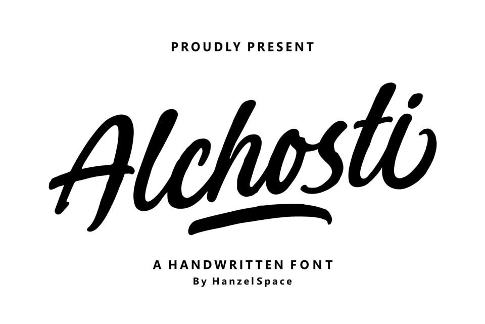 Alchosti Font