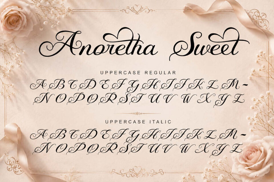 Anoretha Sweet Font