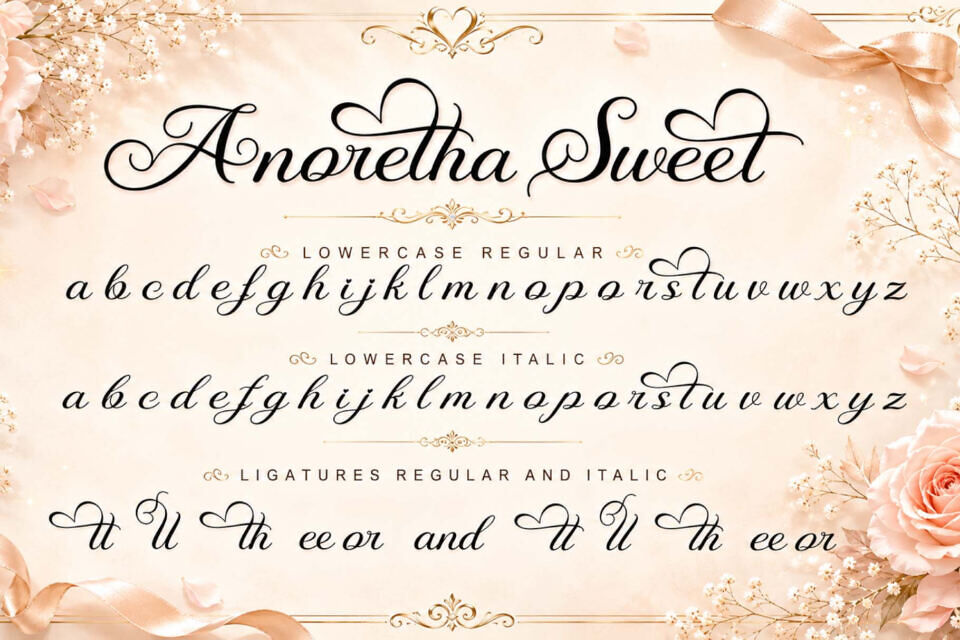 Anoretha Sweet Font
