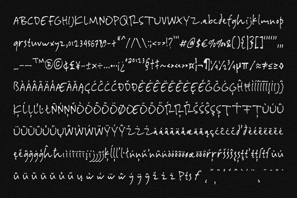 Archive Scribble Font