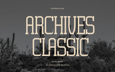Archives Classic Font